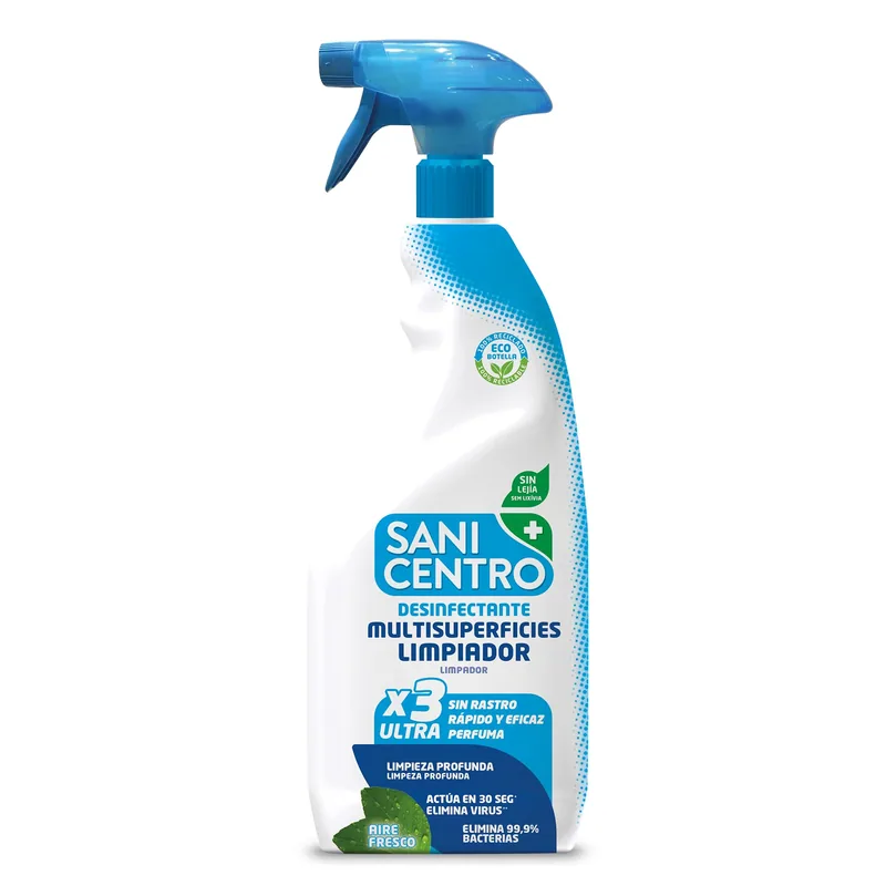 Sanicentro Multidesinfección Spray 750 ml - pack de 12 unidades