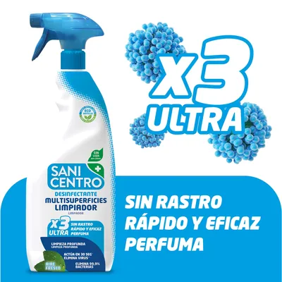 Sanicentro Multidesinfección Spray 750 ml - pack de 12 unidades – foto 3