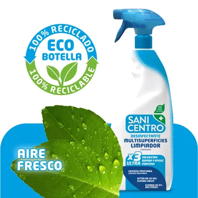 Sanicentro Multidesinfección Spray 750 ml - pack de 12 unidades – foto 4