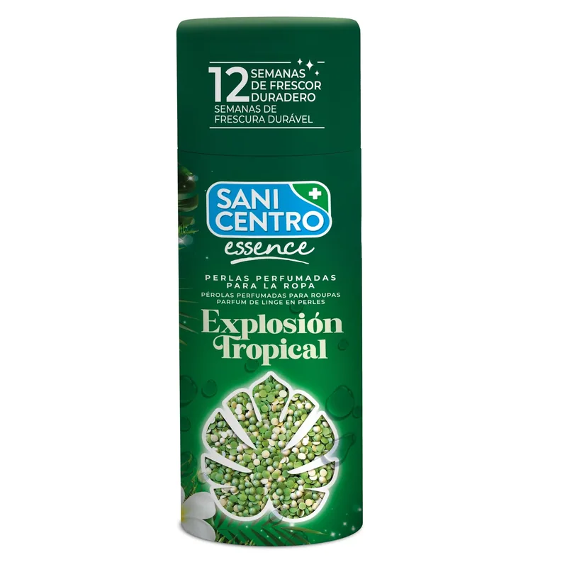 Sanicentro Perlas Perfumadas para la Ropa Essence Explosión Tropical - pack de 12 unidades
