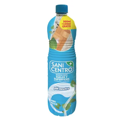 Sanicentro Limpiador de Suelos y Superficies pH Neutro (pack de 12)