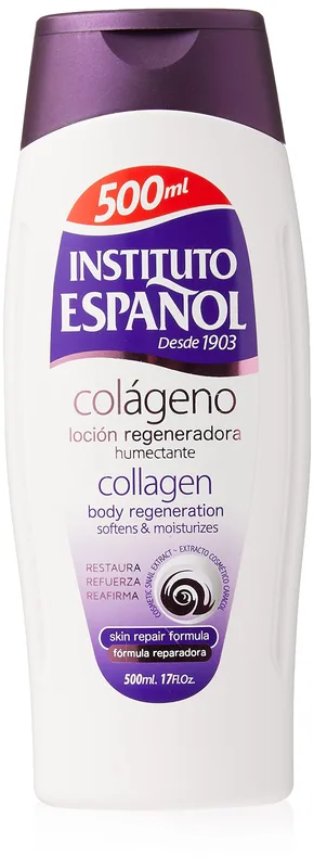 Instituto Español Loción Corporal de Colágeno Reafirmante 500 ml - pack de 6 unidades
