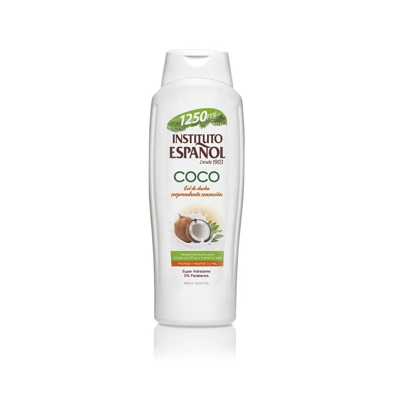 Instituto Español Gel de Baño de Coco 1250 Ml - pack de 6 unidades