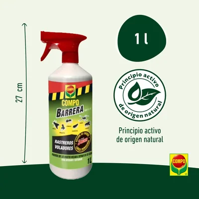 Compo Barrera de insectos para rastreros y voladores 1000 ml - pack de 3 unidades – foto 6