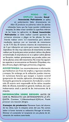 Gesal Insecticida polivalente pulverizador 500 ml - pack de 6 unidades – foto 4