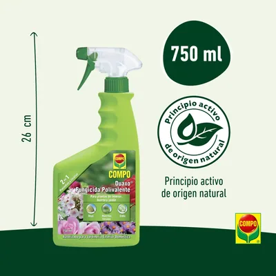 Compo Duaxo fungicida polivalente 750 ml - pack de 2 unidades – foto 4
