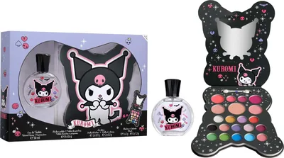 Air-Val International Kuromi Estuche con EDT 50 ml y Paleta de maquillaje