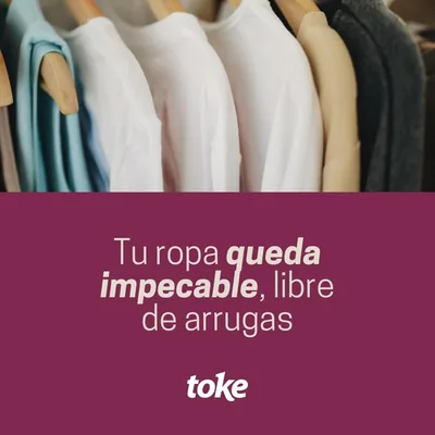 TOKE Apresto Instantáneo| Elimina las Arrugas| Deja un Suave Perfume| 500 ml - pack de 3 unidades – foto 4