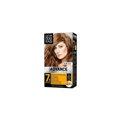 Llongueras Color Advance Tinte Tono 6.34 Rubio Oscuro Dorado Cobrizo 150 ml - pack de 3 unidades – foto 5