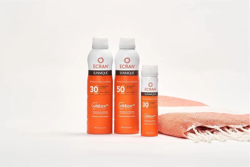 Ecran Sunnique bruma protectora solar FPS30 invisible 75 ml - pack de 10 unidades