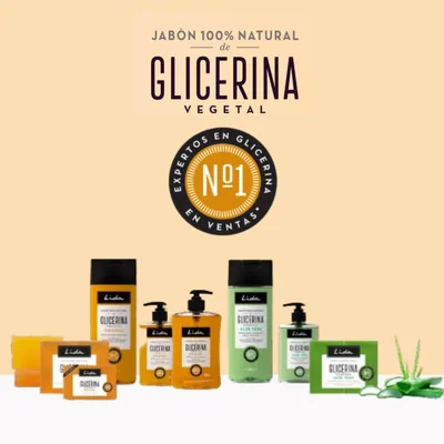 Lida Gel de Ducha y Baño Glicerina y Aloe Vera 600 ml - pack de 4 unidades – foto 6