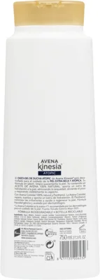 Avena Kinesia Oleo Gel de Ducha sin Jabón para Piel Extra Seca y Atópica 750 ml - pack de 4 unidades – foto 2