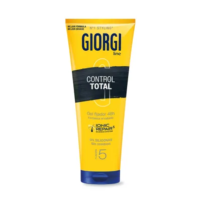Giorgi Line Gomina Control Total 48H Fijación 5 Fácil de Retirar 170 ml (pack de 4)