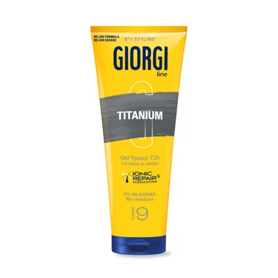 Giorgi Line Gomina Titanium 72H Fijación 9 Ultra Resistente 170 ml (pack de 4)