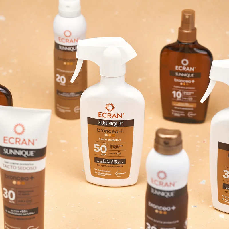 Ecran Sunnique Leche Solar en Spray Broncea+ FPS30-270 ml - 1 unidad