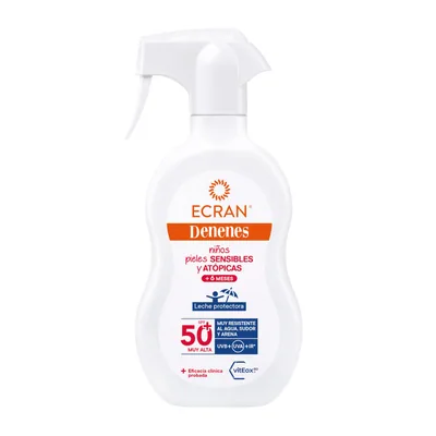 Denenes Leche Solar Niños FPS50+ Spray Piel Sensible 270 ml
