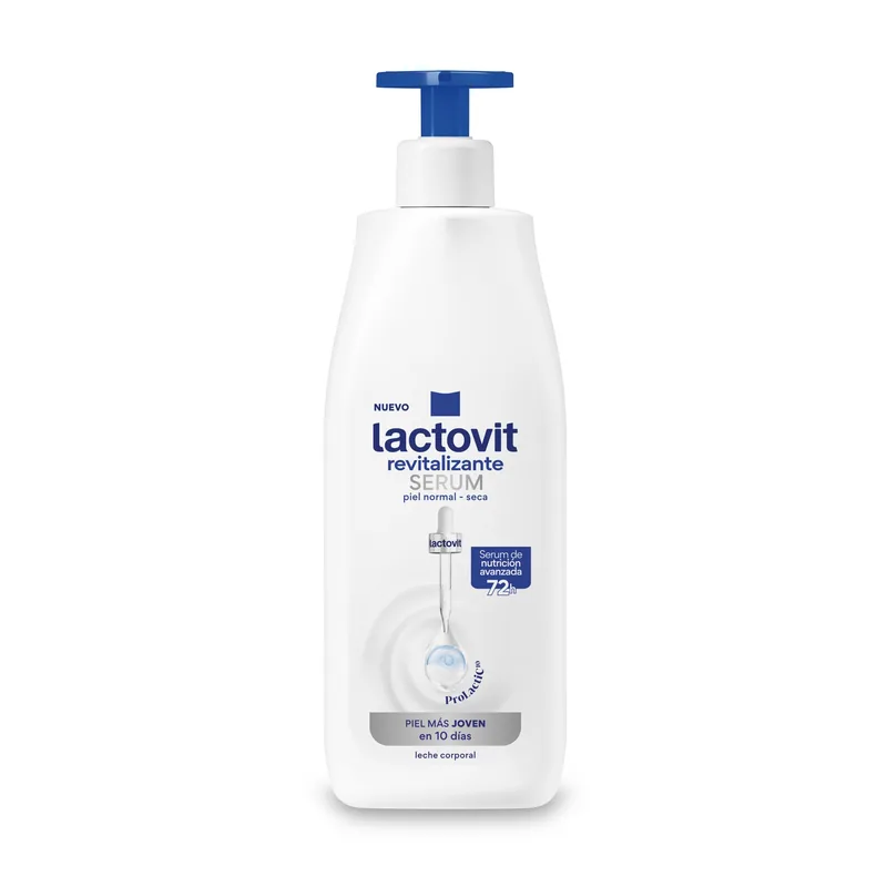 Lactovit Leche Corporal Nutritiva Revitalizante con ProLactiC10 400ml - pack de 3 unidades