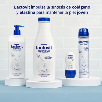 Lactovit Leche Corporal Nutritiva Revitalizante con ProLactiC10 400ml - pack de 3 unidades – foto 4