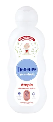 Denenes Atopic Gel Champú Infantil para Piel Atópica 600 ml (pack de 3)
