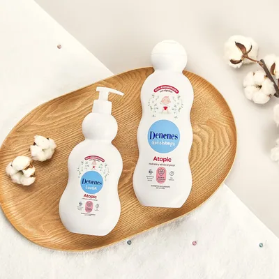 Denenes Atopic Gel Champú Infantil para Piel Atópica 600 ml - pack de 3 unidades – foto 1