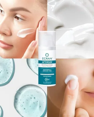 Ecran Aftersun Serum Reparador Facial Antimanchas con Niacinamida 50 ml - pack de 2 unidades – foto 2