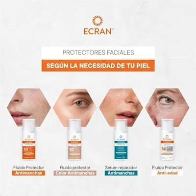 Ecran Sunnique Protector Facial Antimanchas FPS50+ Niacinamida 50 ml - 1 unidad – foto 9