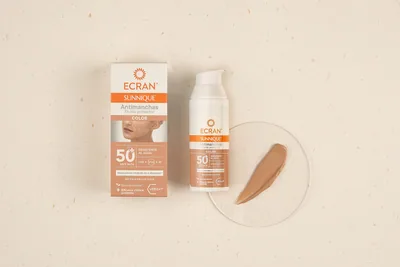 Ecran Sunnique Protector Facial Antimanchas FPS50+ con Color 50 ml - 1 unidad – foto 4