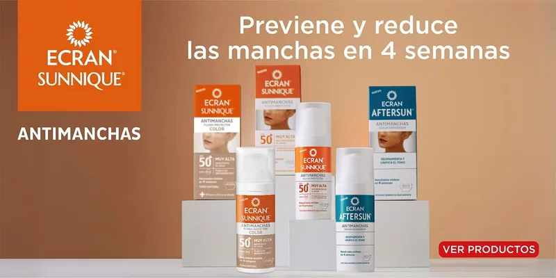 Ecran Sunnique Protector Facial Antimanchas FPS50+ con Color 50 ml - 1 unidad