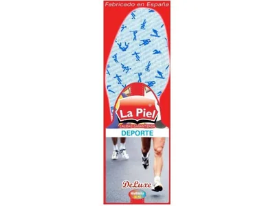 La Piel Plantillas Zapatos Deporte Multitalla (pack de 12)