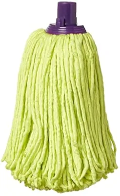 Mery Fregona de Microfibra 100% Superabsorbente Lima y Morado 22 cm (pack de 12)