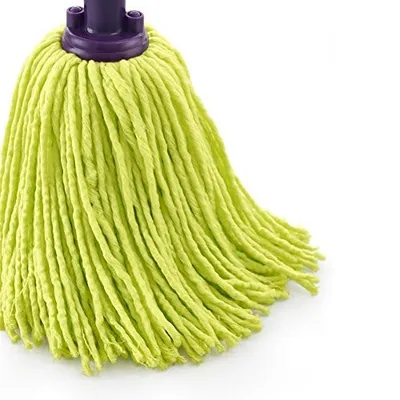 Mery Fregona de Microfibra 100% Superabsorbente Lima y Morado 22 cm - pack de 12 unidades – foto 6