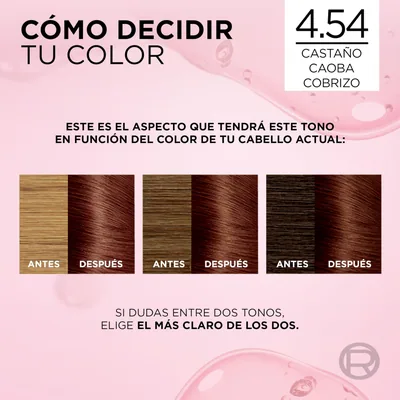 L'Oréal Paris Excellence Creme Tinte Permanente Tono 4.54 Castaño Caoba Cobrizo 60 ml - pack de 3 unidades – foto 7