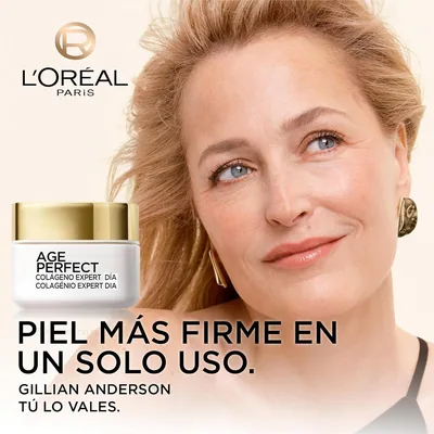 L'Oréal Paris Age Perfect Colágeno Expert Crema de Día Antimanchas 50 ml - pack de 2 unidades – foto 1