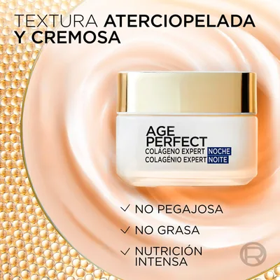 L'Oréal Paris Age Perfect Crema de Noche Restauradora Antimanchas 50 ml - pack de 2 unidades – foto 1