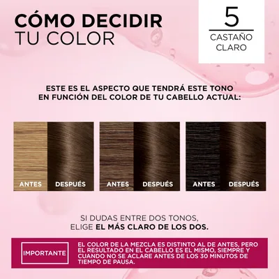 L'Oréal Paris Excellence Creme Tinte Tono 5 Castaño Claro 50 ml - pack de 3 unidades – foto 7