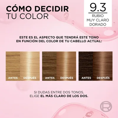 L'Oréal Paris Excellence Crème Tinte Permanente Tono 9.3 Rubio Muy Claro Dorado 60 ml - pack de 3 unidades – foto 7
