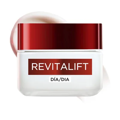 L'Oréal Paris Revitalift Clásico Crema de Día Antiarrugas Reafirmante 50 ml (pack de 2)