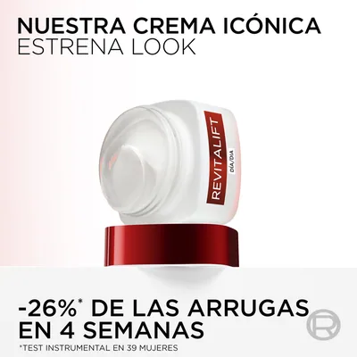 L'Oréal Paris Revitalift Clásico Crema de Día Antiarrugas Reafirmante 50 ml - pack de 2 unidades – foto 4