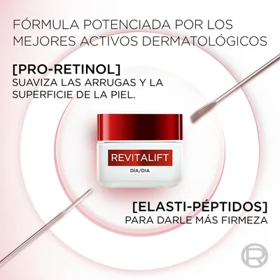 L'Oréal Paris Revitalift Clásico Crema de Día Antiarrugas Reafirmante 50 ml - pack de 2 unidades – foto 5