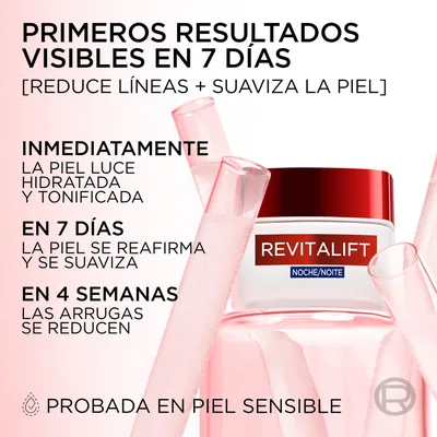 L'Oréal Paris Revitalift Crema de Noche Antiarrugas Pro-Retinol 50 ml - pack de 2 unidades – foto 2