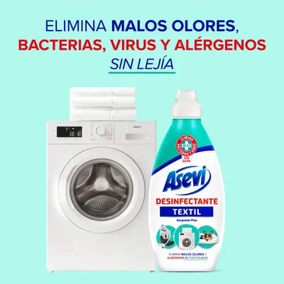 Asevi Desinfectante textil 720 ml - pack de 10 unidades – foto 4