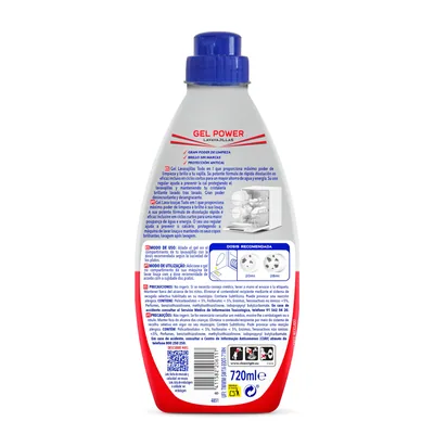Asevi Lavavajillas líquido máquina gel Power todo en 1 36 lavados 720 ml - pack de 10 unidades – foto 5