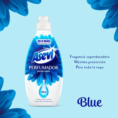 Asevi Blue perfumador líquido para lavadora y ropa 720 ml - pack de 10 unidades – foto 5