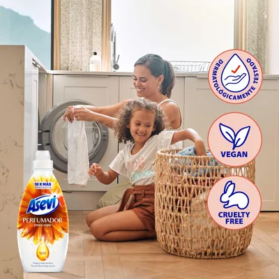 Asevi Gold perfumador líquido para lavadora y ropa 720 ml - pack de 10 unidades – foto 2