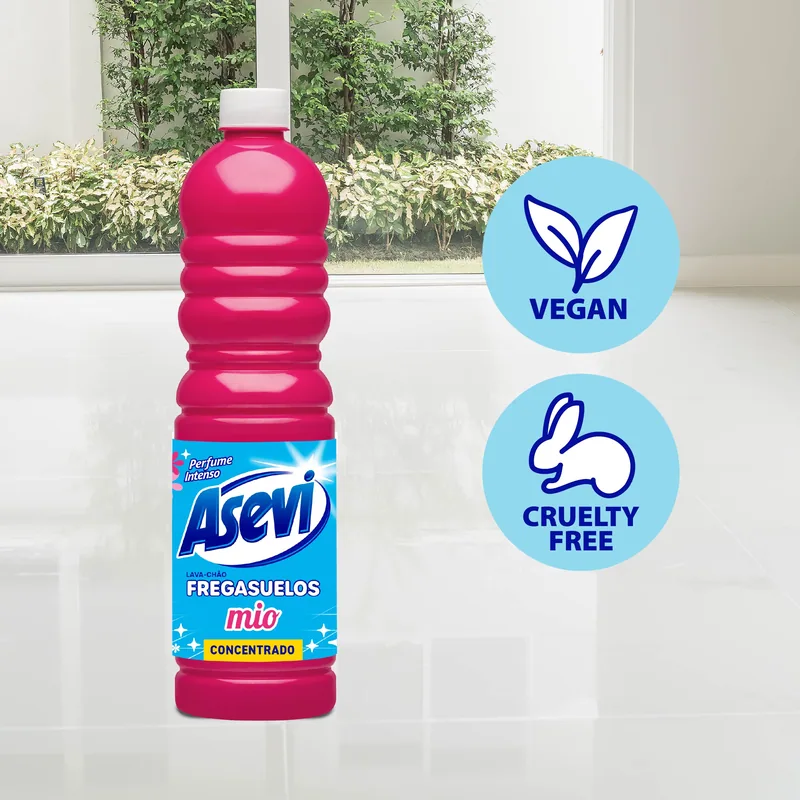 Asevi Fregasuelos perfumado Mio 1 L pH neutro - pack de 12 unidades
