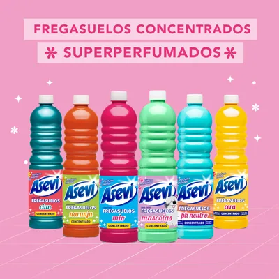 Asevi Fregasuelos Mascotas 1 L pH neutro perfume relajante - pack de 12 unidades – foto 8