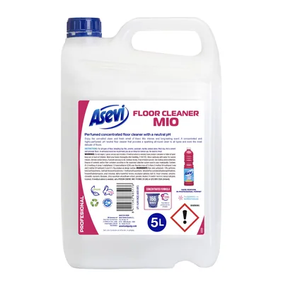 Asevi fregasuelos perfumado Mio 5 L pH neutro (pack de 4)