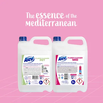 Asevi Fregasuelos perfumado Mio 5 L pH neutro - pack de 4 unidades – foto 5