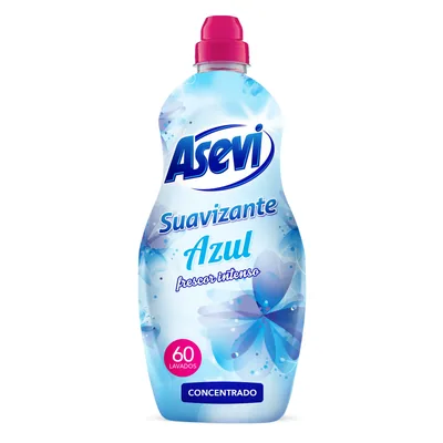 Asevi suavizante concentrado azul 60 dosis (pack de 10)