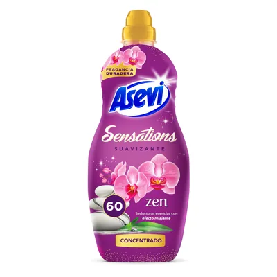 Asevi suavizante concentrado Sensation Zen 60 dosis (pack de 10)